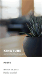 Mobile Screenshot of kingtube.net
